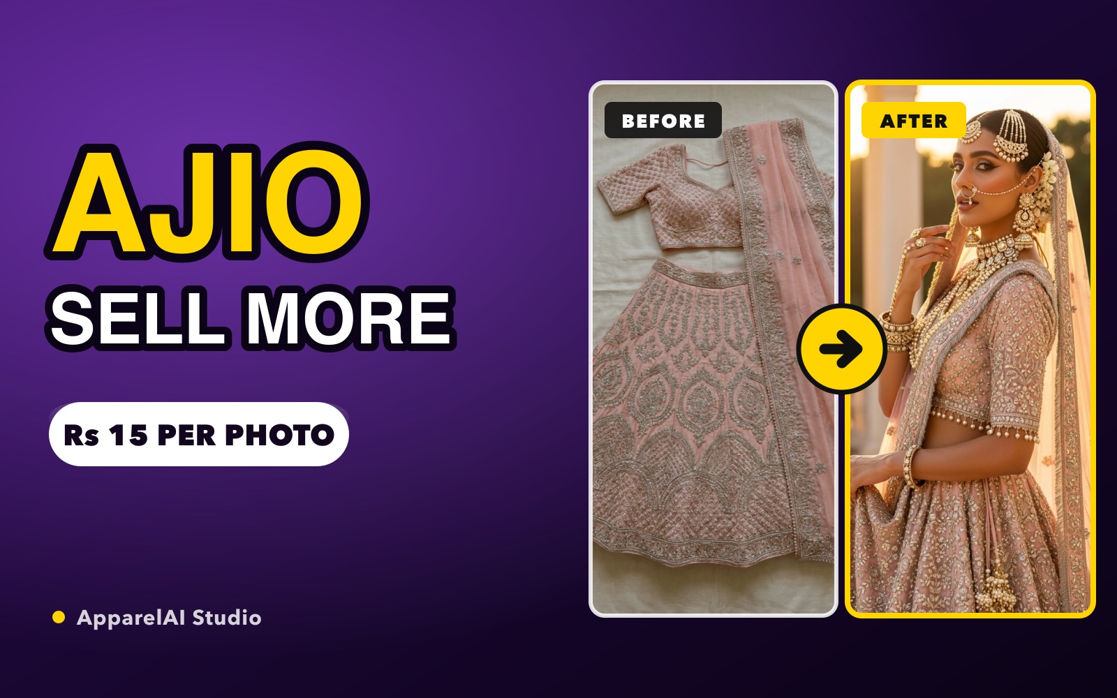 How to Sell on AJIO: A Brand Guide to More Sales - Marketplace guide by ApparelAI Studio