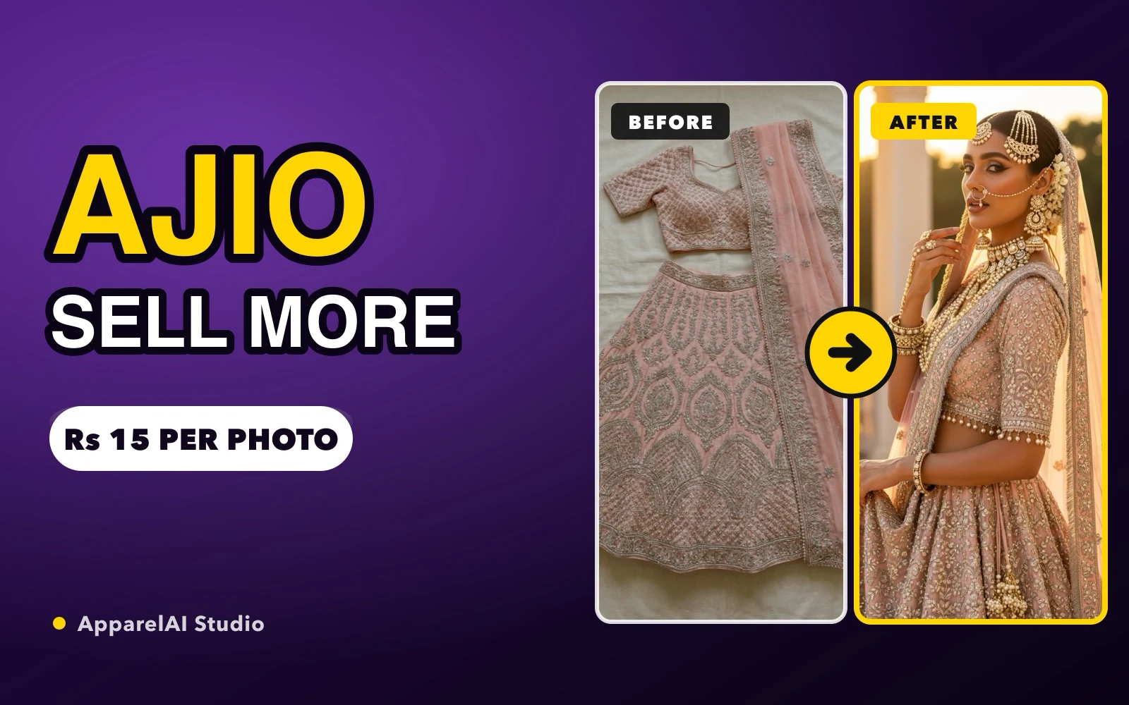 How to Sell on AJIO: A Brand Guide to More Sales - Marketplace guide by ApparelAI Studio
