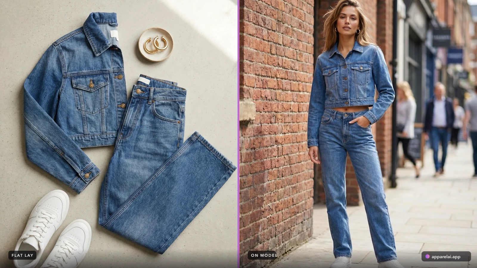 Flat Lay Clothing Photography: How to Shoot It and Turn It Into On-Model Photos - Tutorial guide by ApparelAI Studio