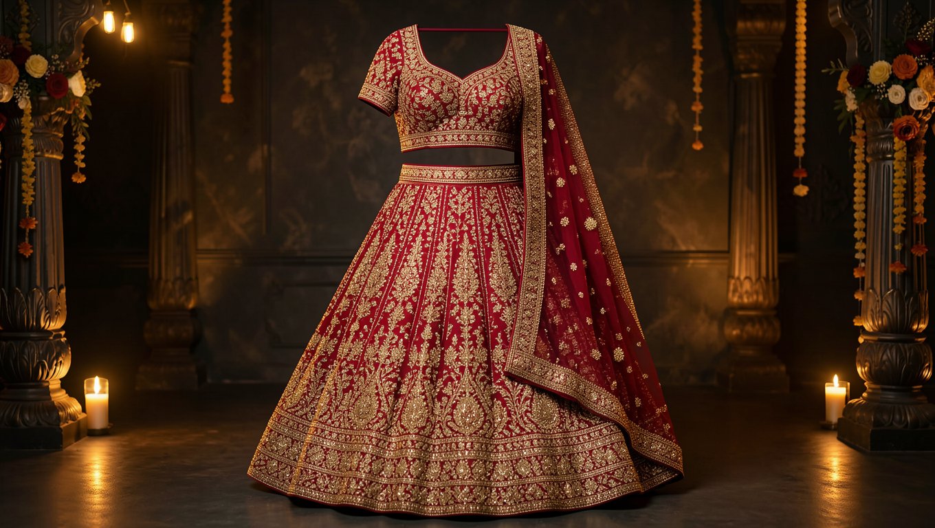 AI Lehenga Photography: Bridal Wear Guide - Garment Guide guide by ApparelAI Studio