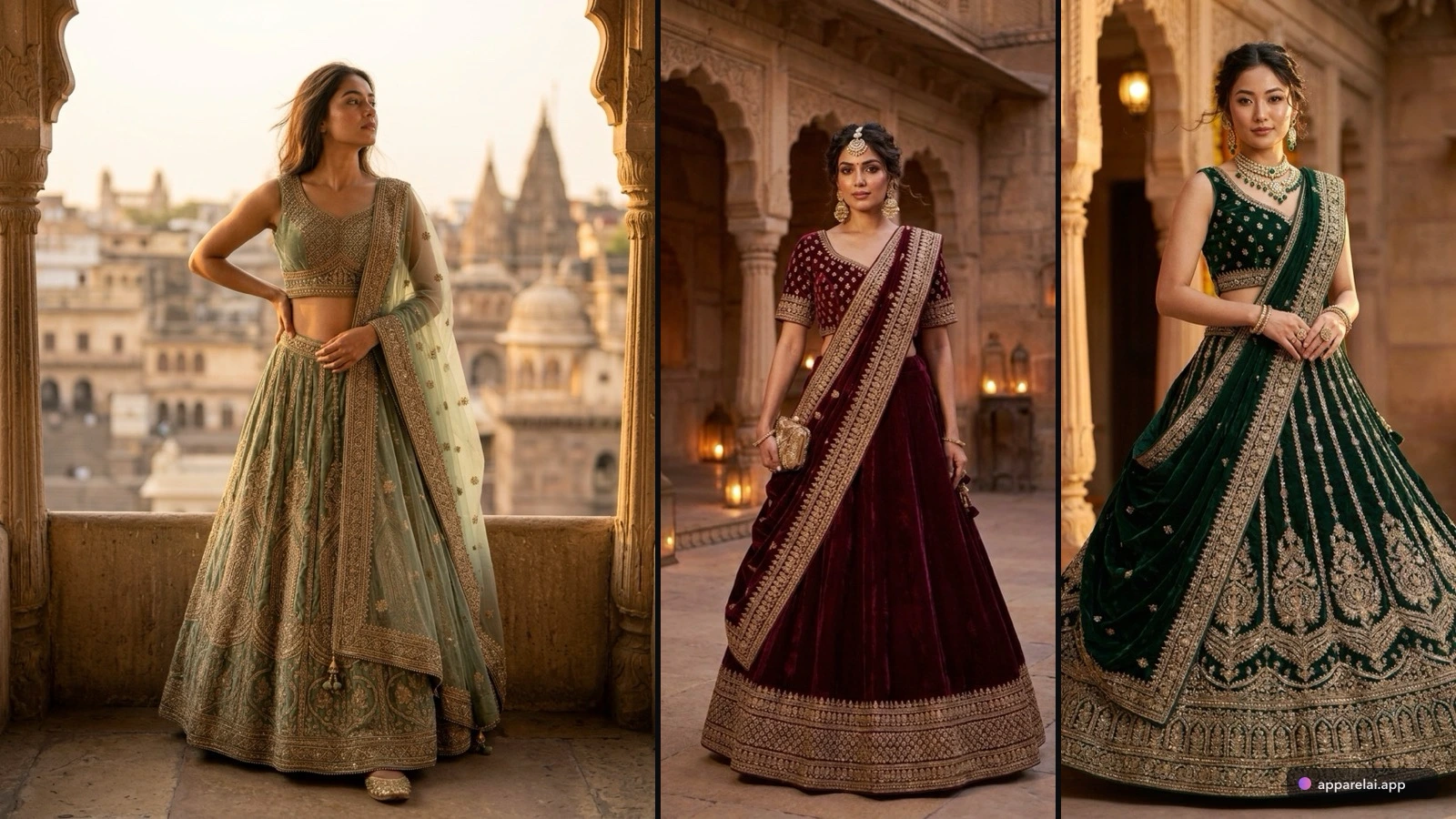 AI Lehenga Photography: Bridal Wear Guide - Garment Guide by ApparelAI Studio