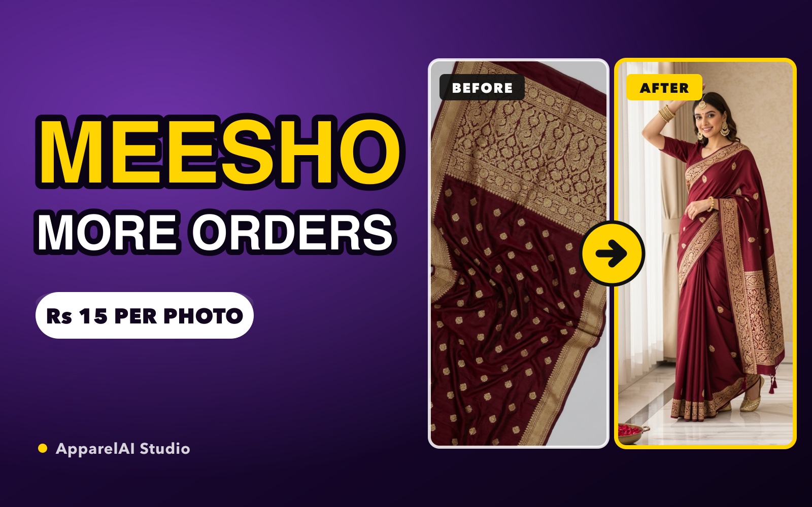 How to Increase Orders on Meesho - Marketplace guide by ApparelAI Studio