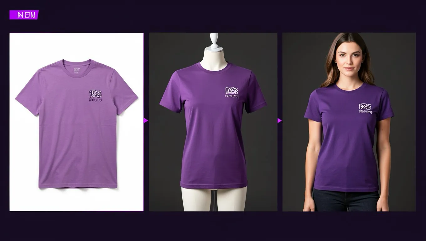 T-Shirt Photography: Mockups vs AI Models - Garment Guide by ApparelAI Studio