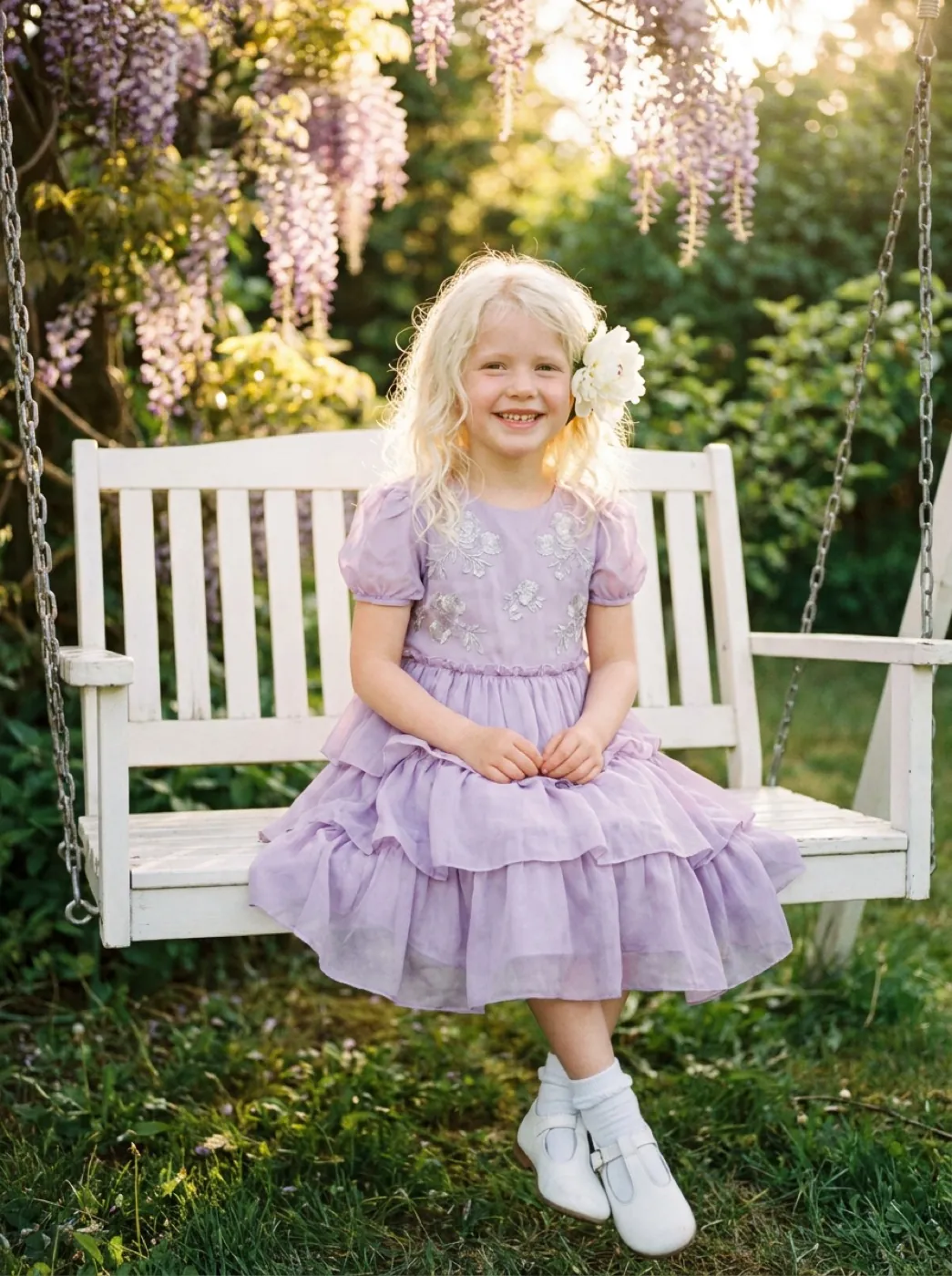 Lavender Frock